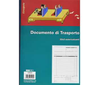 Documenti di trasporto 33X3 autoricalcanti